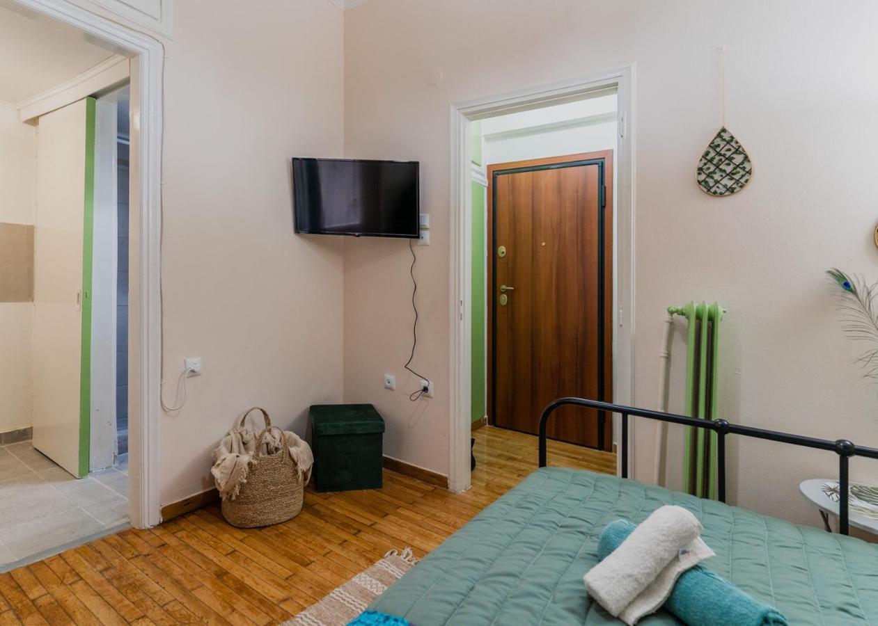 Green Boho Apartment أثينا المظهر الخارجي الصورة